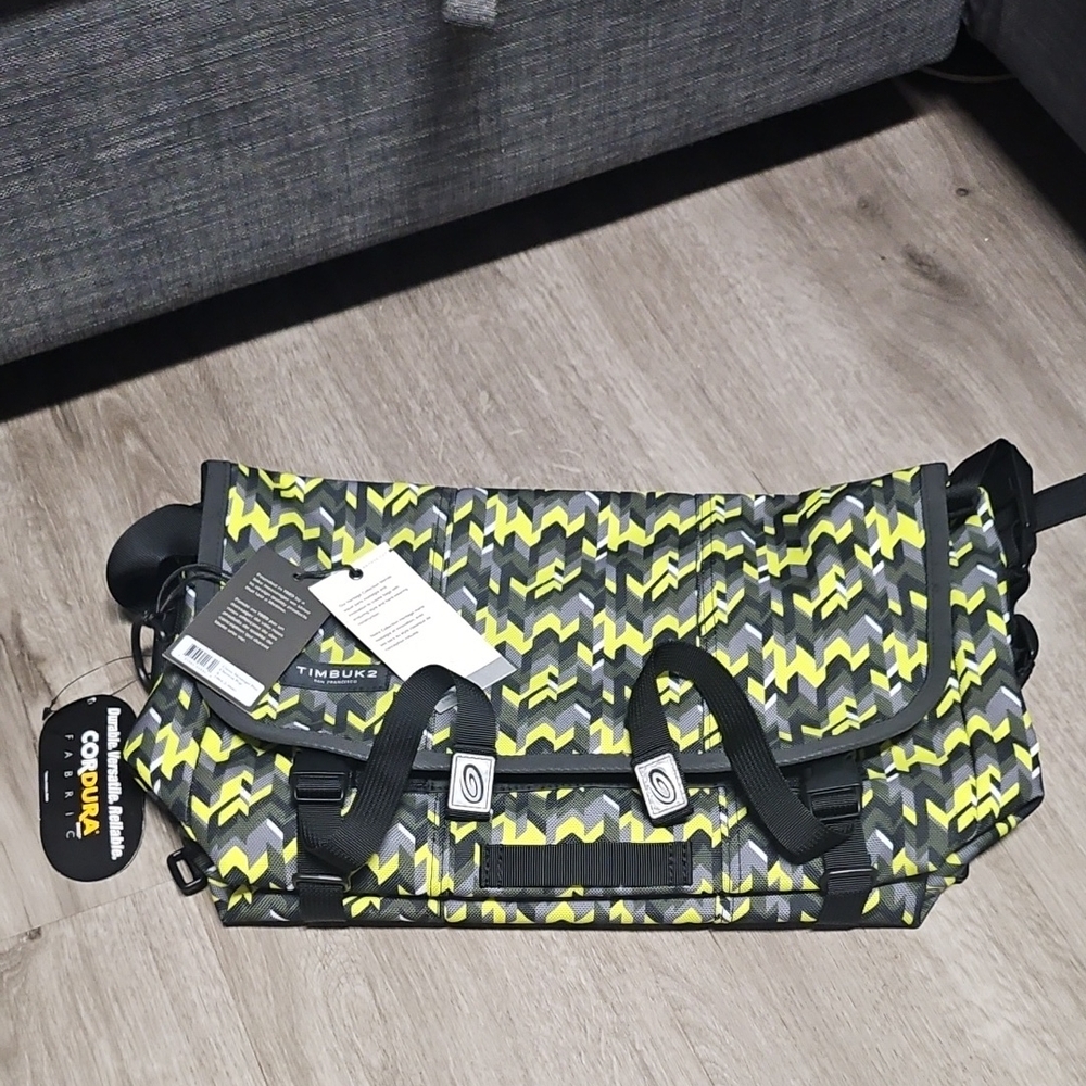 Timbuk2 Chevron Patterned Messenger Bag